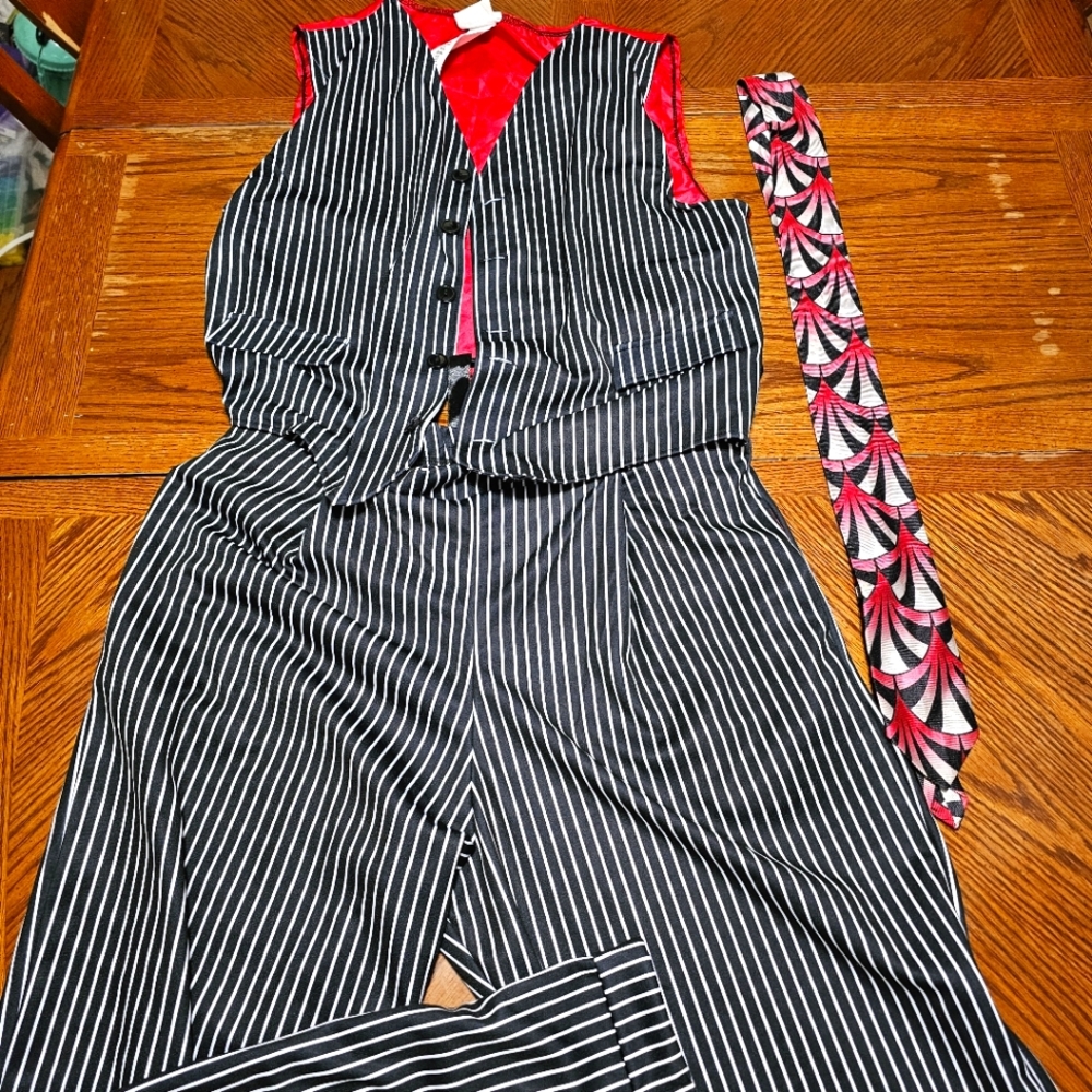 California Costumes Pinstripe Gangster Costume XL